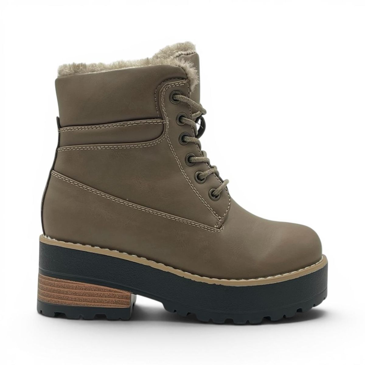 VERAZZI - Botín Niña Khaki  Verazzi