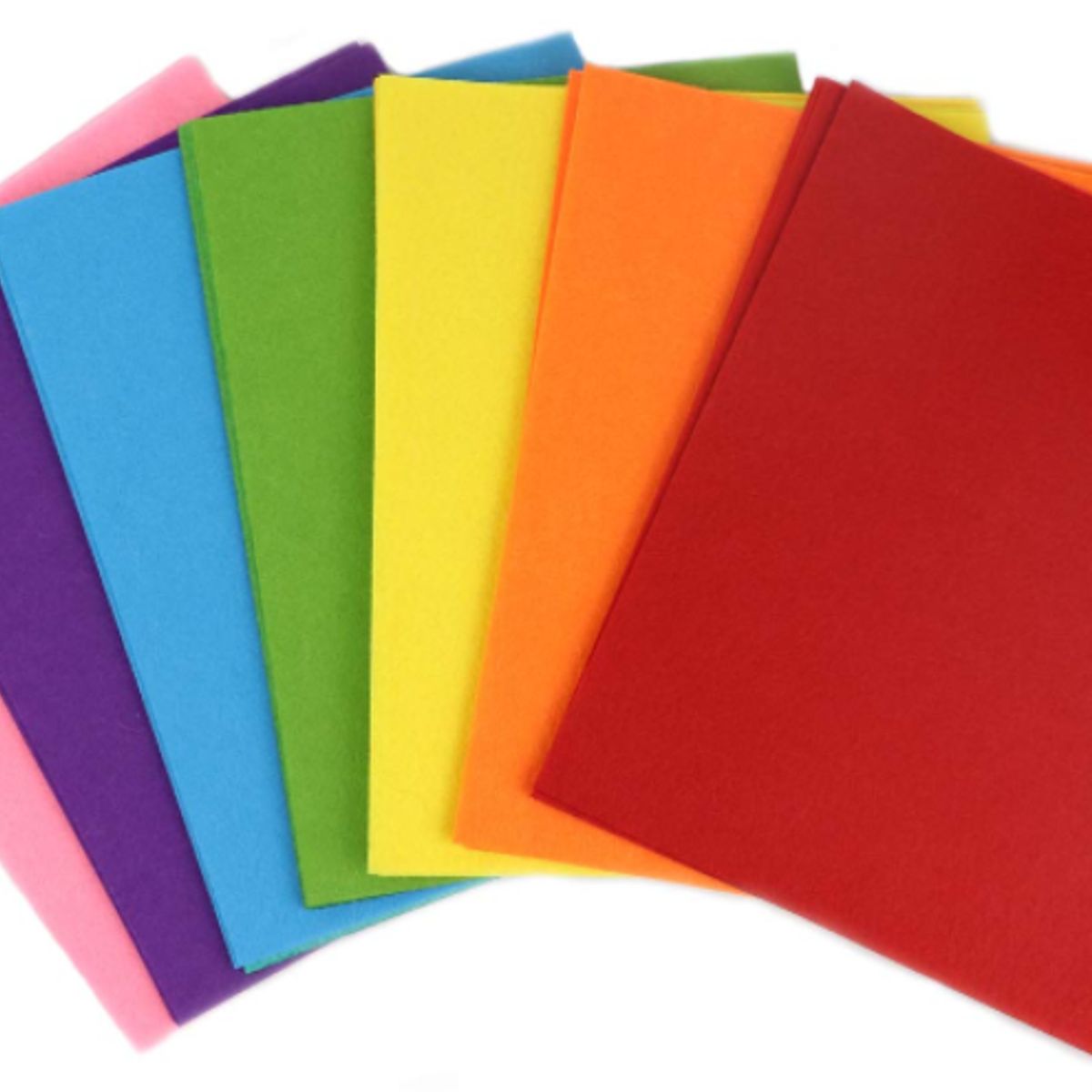 FOSKA - Fieltro para manualidades A4 160g 10 colores HM5002 FOSKA