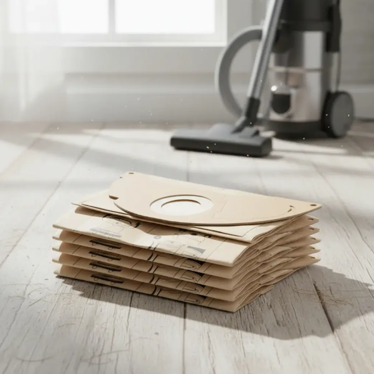 GENERICO - Kit 5 Bolsa De Papel Para Aspiradora Karcher A Wd2 / Mv2