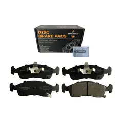GENERICO - Pastillas de freno Delanteras Chevrolet Prisma 1.4 2017-2020 Senfineco Alemanas