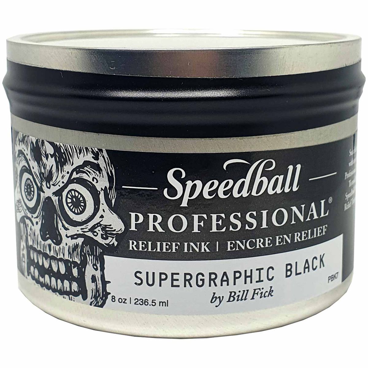 SPEEDBALL - Tinta Relieve profesional Speedball para Grabado Negro 236ml
