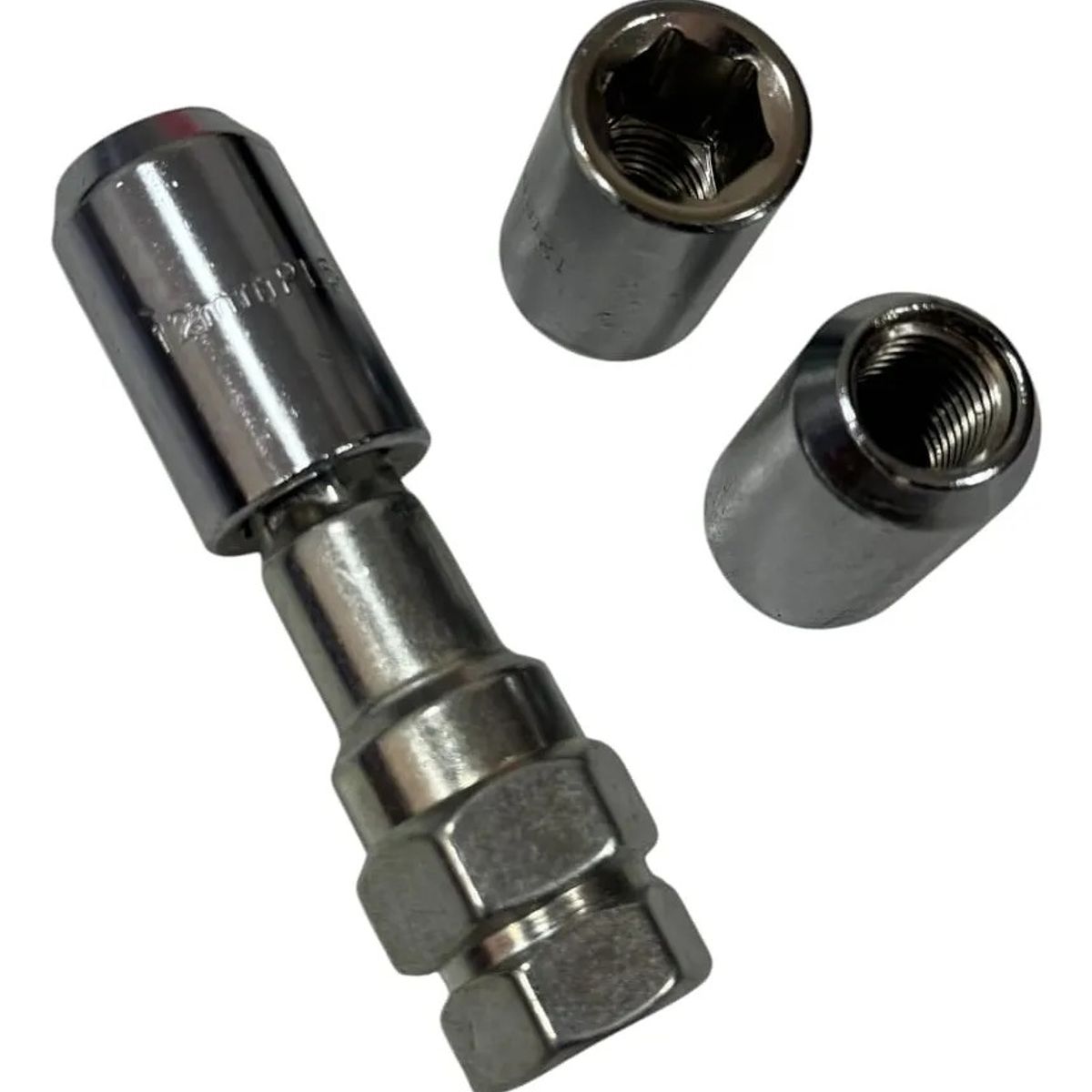 GENERICO - Tuercas De Seguridad Para Auto Toppfit 12mm X 1.50 plateado