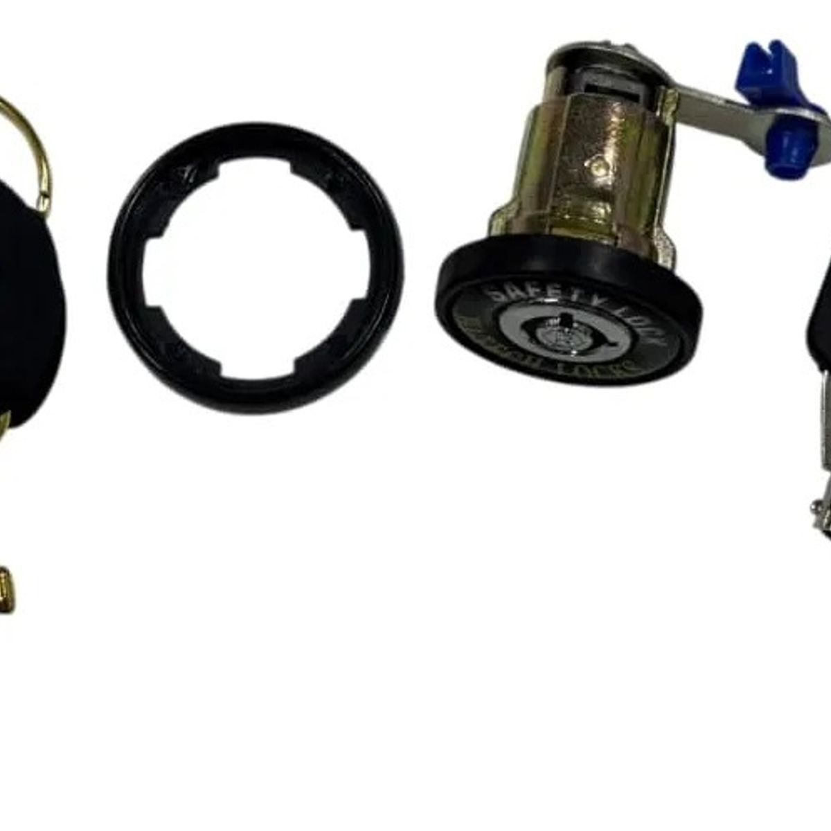 GENERICO - Kit De Chapas De Seguridad Para 3 Puertas De Auto