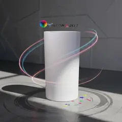 NEON - Vinilo Adhesivo De Corte Blanco Mate De 30 Cm X 10 Mts