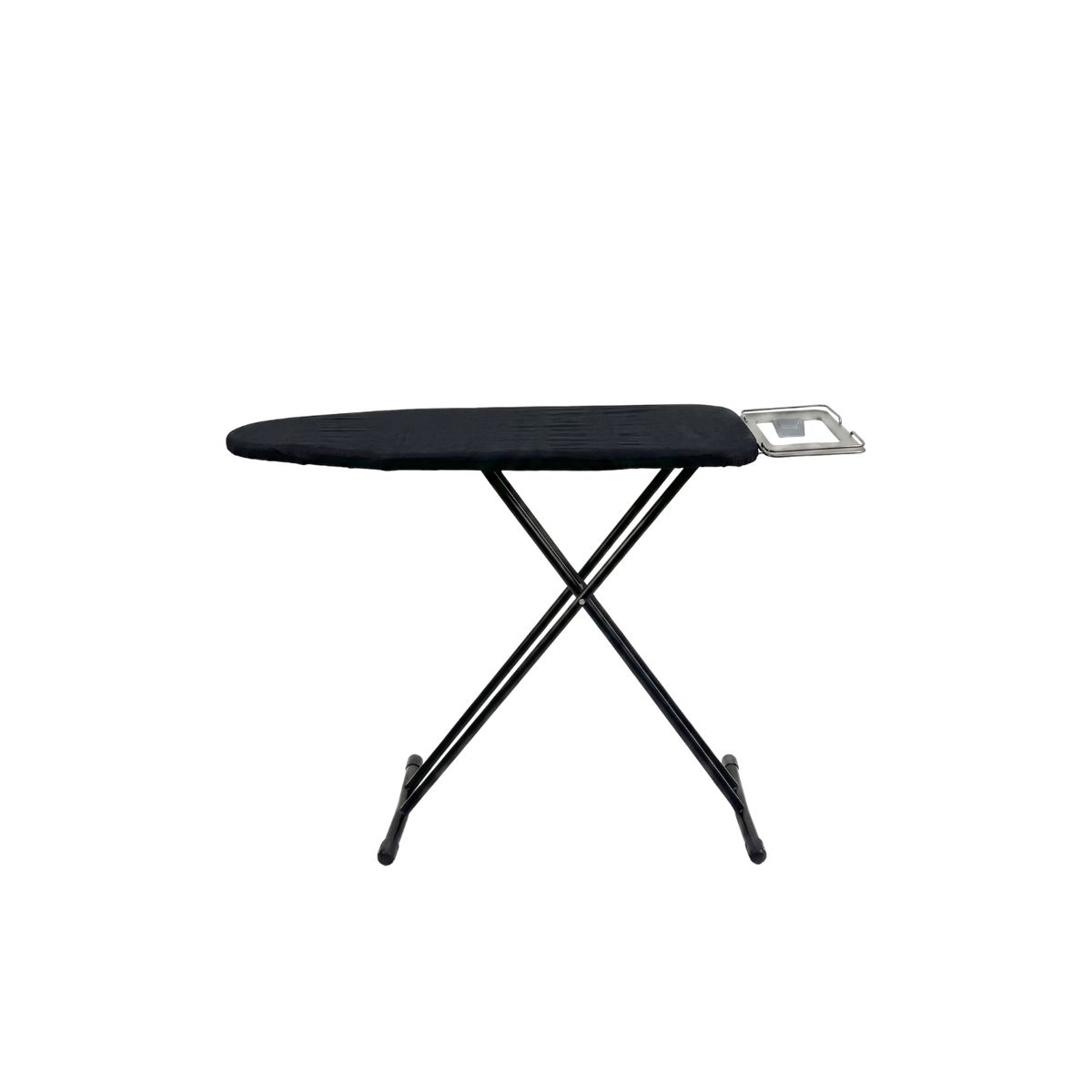 EKOL TACTICA MILITAR - Tabla de Planchar Reforzada Ajustable y Plegable negra 132x45 cm