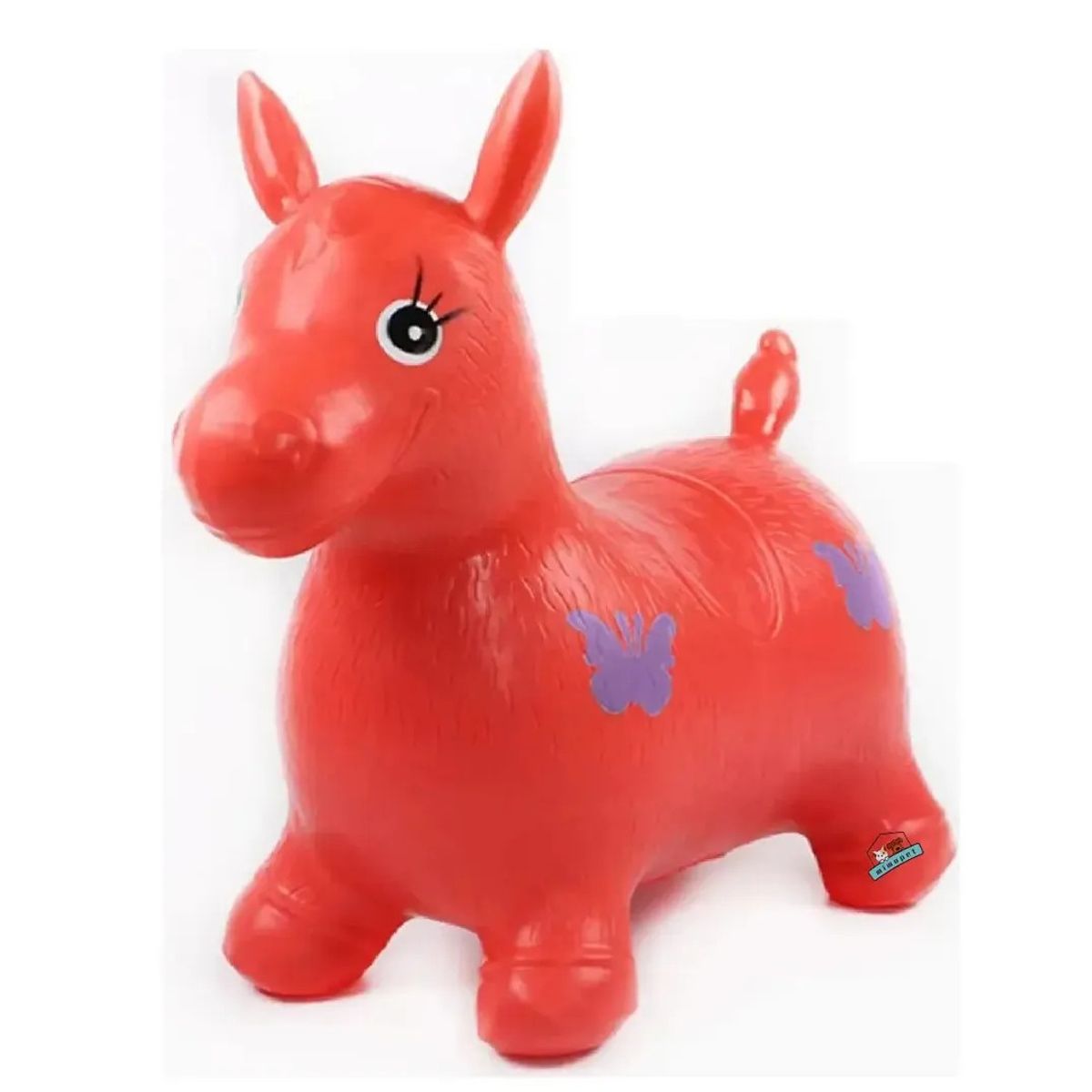 GENERICO - Pony Caballito Saltarín Juguete Para Niños Color Rojo