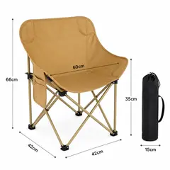 GENERICO - Silla De Jardin Terraza O Camping Plegable Portátil Y Cómoda