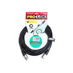 PROLOK - Cable xlr 7.6 metros PCM25XNK-BK