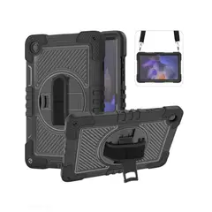 GENERICO - Funda Antigolpes Armadura Para Samsung A11+ Plus 11 - Negro