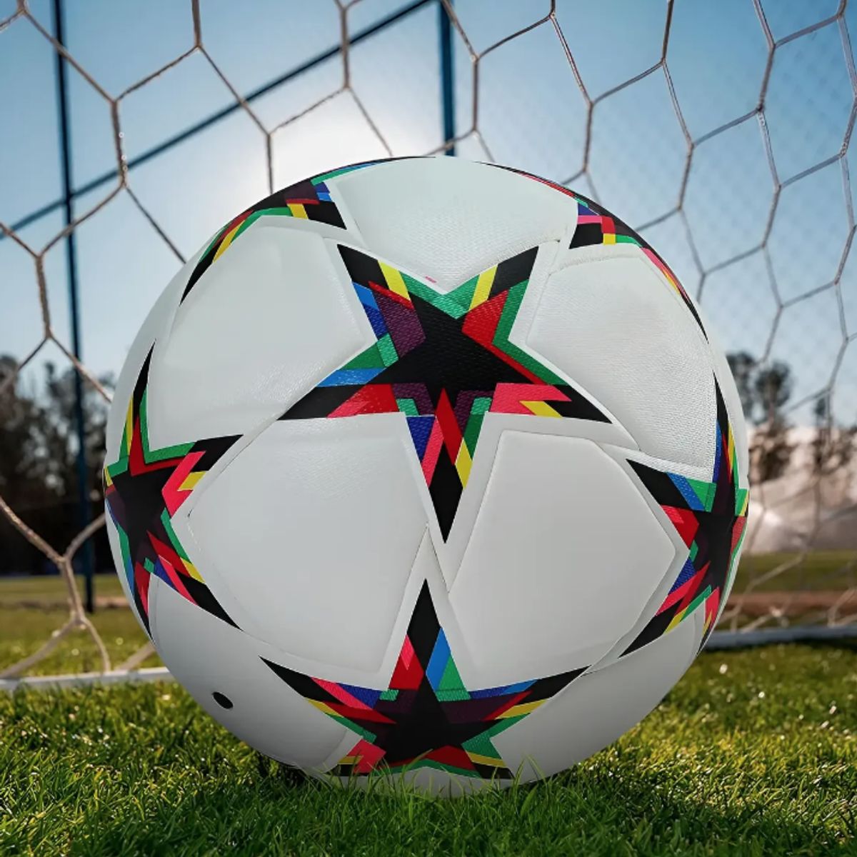 GENERICO - Balón Pelota De Fútbol Clásico N°5 + Bombin + Aguja