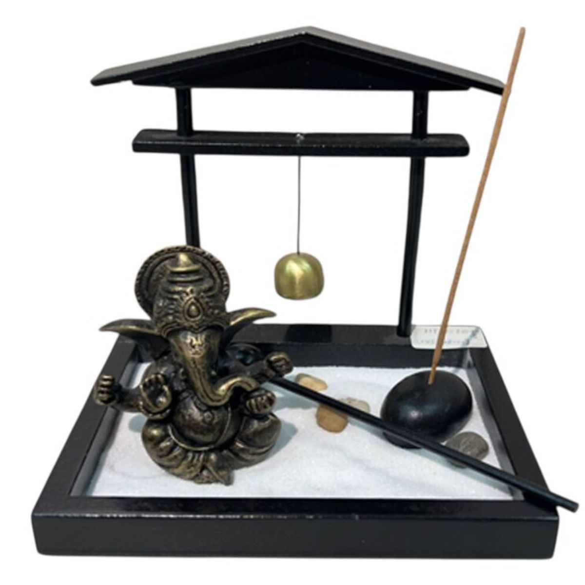 GENERICO - Buda Con Porta Incienso Decorativo Con Porta Vela