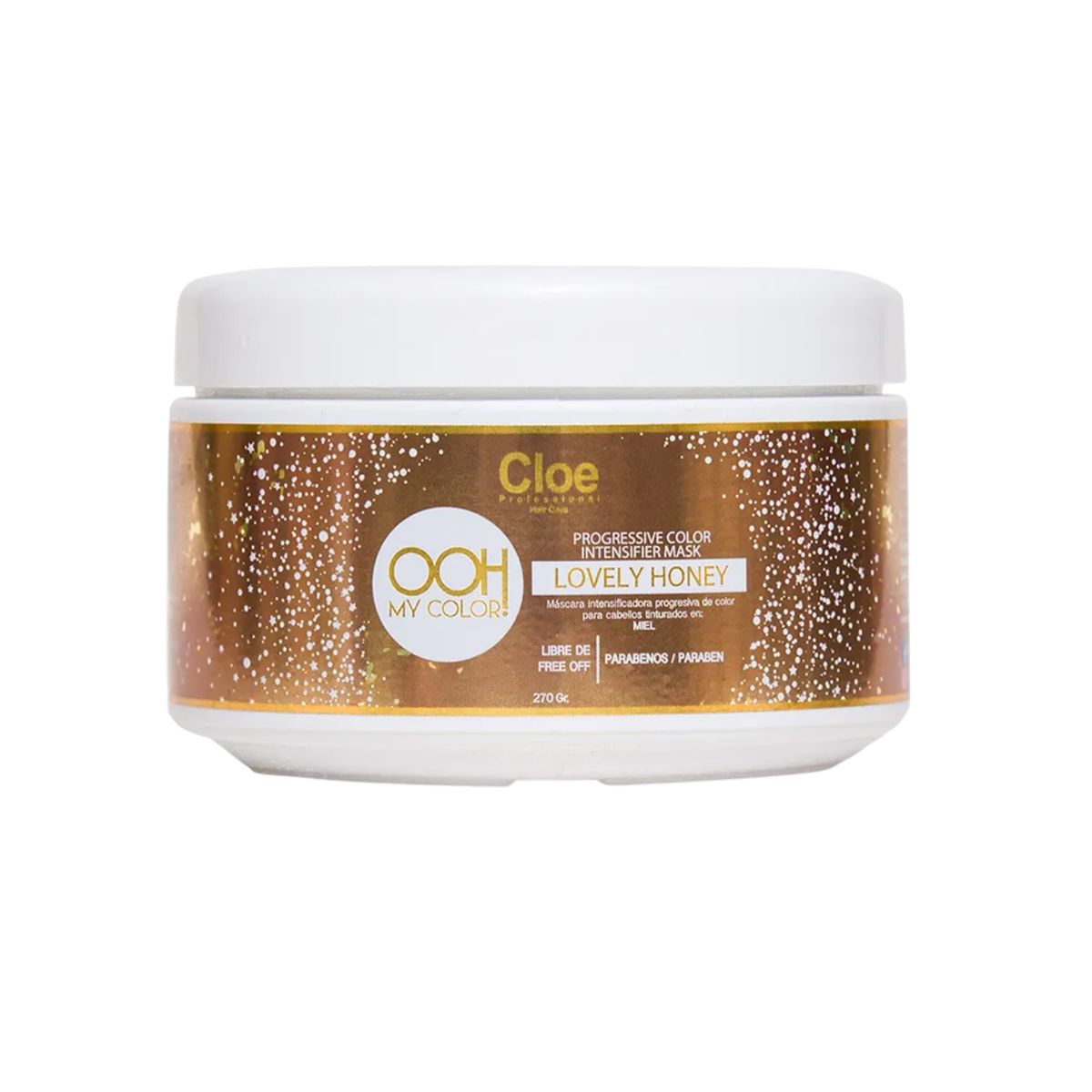 CLOE - Mascarilla Cloe Ooh My Color Lovely Honey 270ml Intensificador Miel Repara Suaviza Brillo Nutre