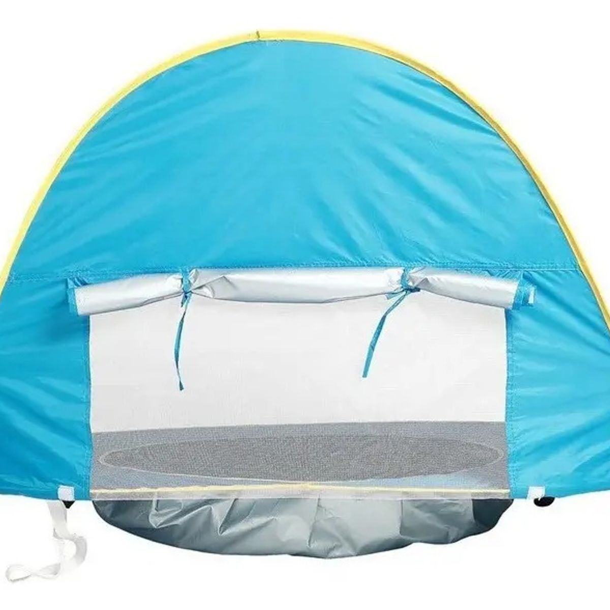 GENERICO - Carpa de playa 2 en 1 con piscina integrada para bebés color Azul