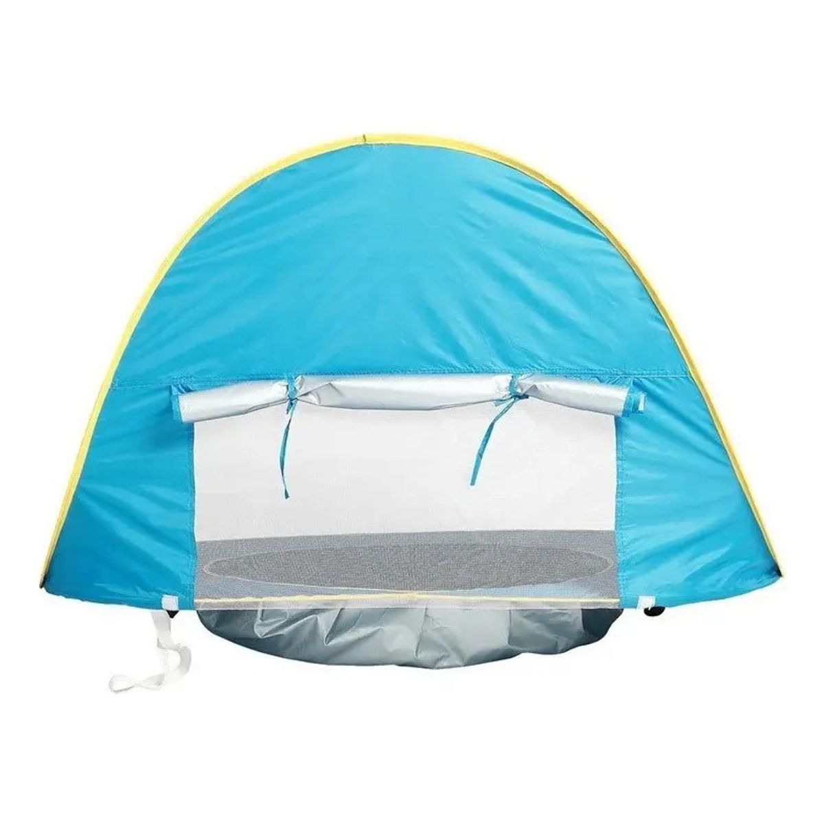 GENERICO - Carpa de playa 2 en 1 con piscina integrada para bebés color Azul