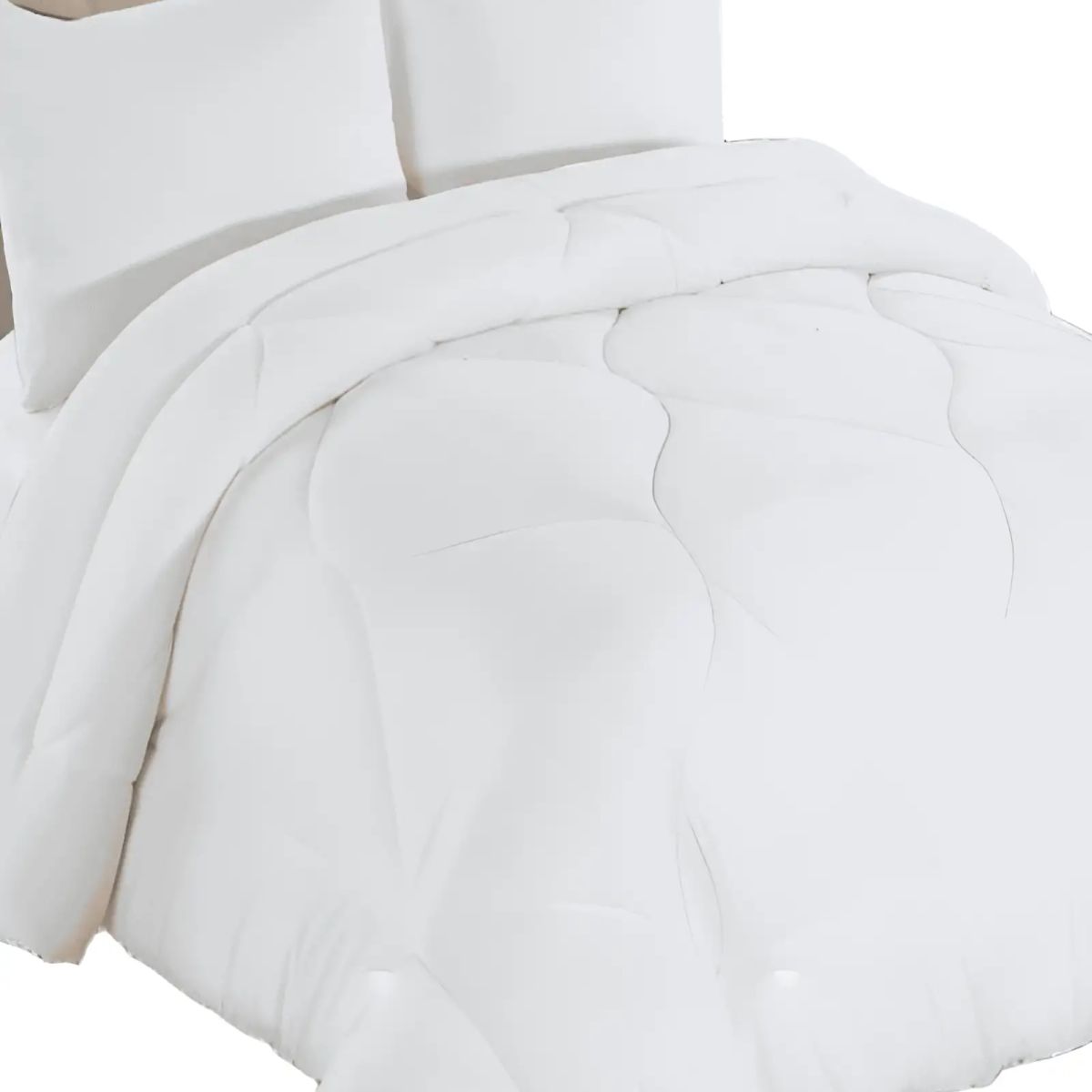 GENERICO - PLUMON CON CHIPORRO PLUSH  2 PLAZAS  BLANCO