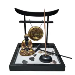 GENERICO - Buda de Decoraci n con Porta Incienso y Porta Vela