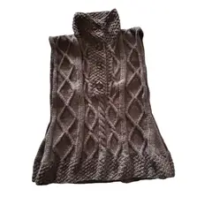 AMG ACCESORIOS - SWETER SIN MANGA TEJIDO A MANO DISEÑO EXCLUSIVO