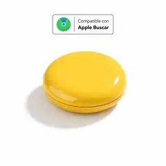 GENERICO - Localizador de Rastreo Global Compatible con Apple - Amarillo