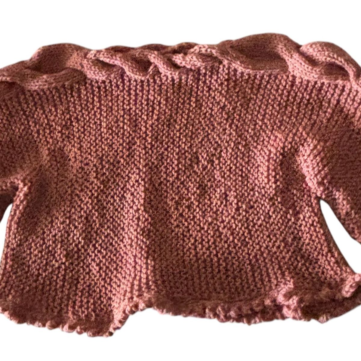 AMG ACCESORIOS - SWETER DE LANA TEJIDO A MANO DISEÑO EXCLUSIVO