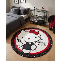 GENERICO - Alfombra Circular Acolchada Infantil De 80cm