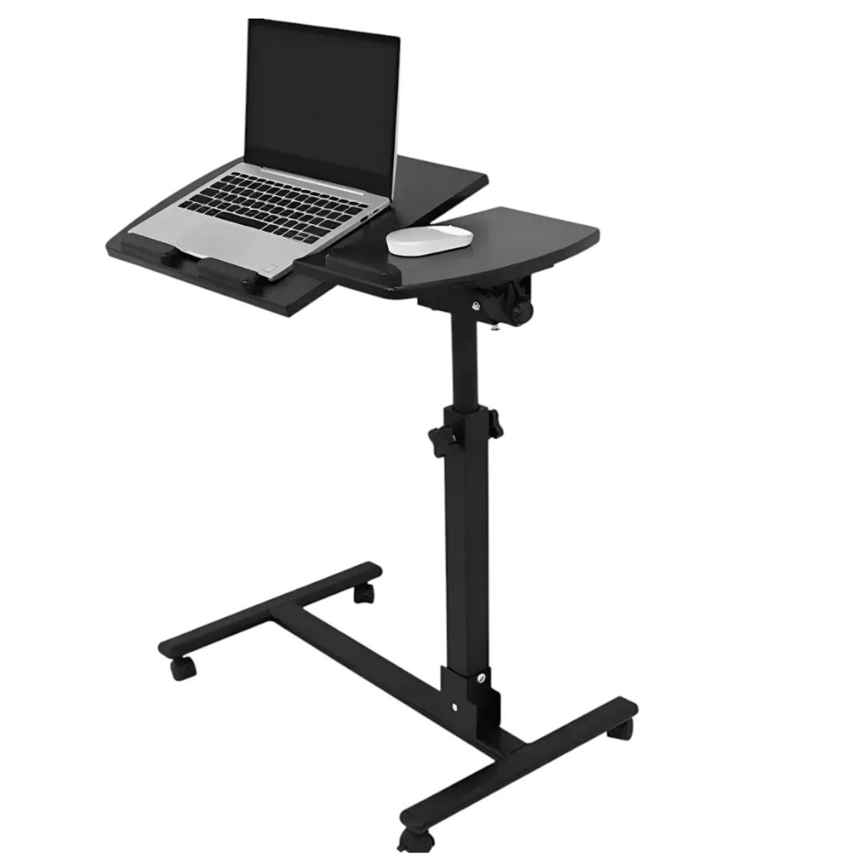GENERICO - Mesa Para Laptop Plegable Con Ruedas Y Altura Ajustable