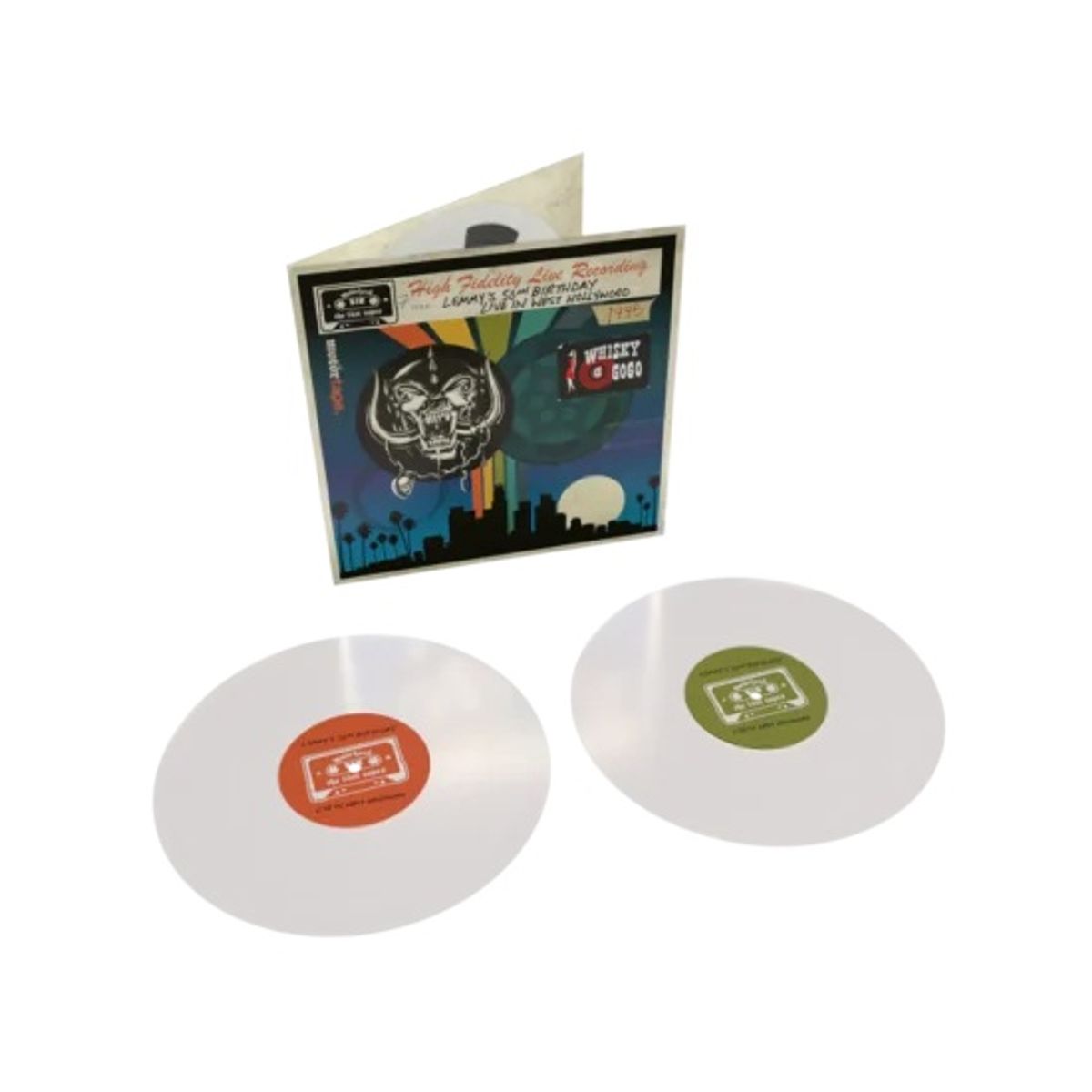 GENERICO - Motörhead -The Löst Tapes, Vol. 7 (Lemmy’s 50th Birthday, Live In West Hollywood- Vinilo Doble Clear