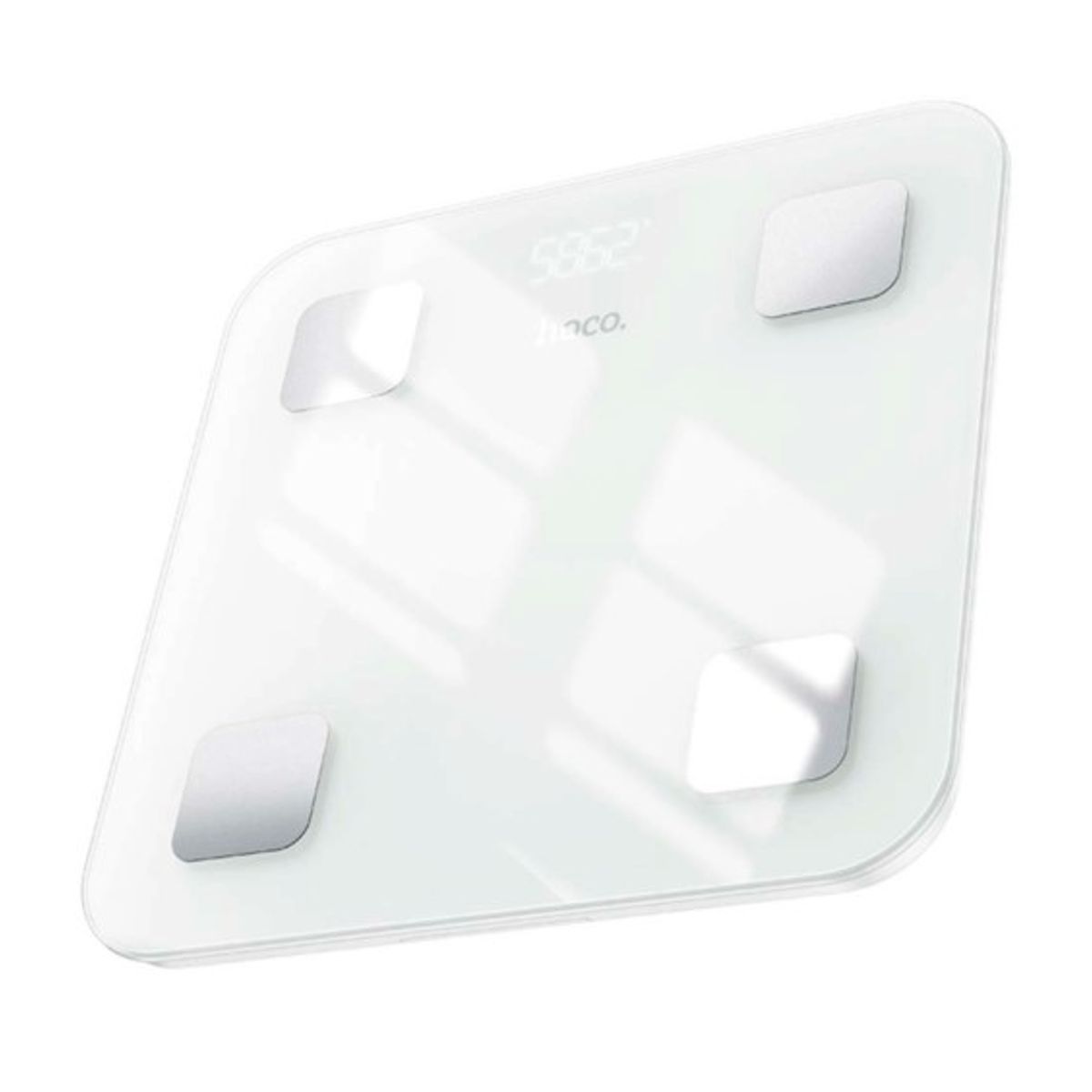 PESA DIGITAL BALANZA DE BAÑO HOCO HI21 BLANCA, marca HOCO - Foto Principal