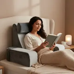 ZZODS - Almohada De Lectura Con Brazos - Respaldo Para Cama y Sillón