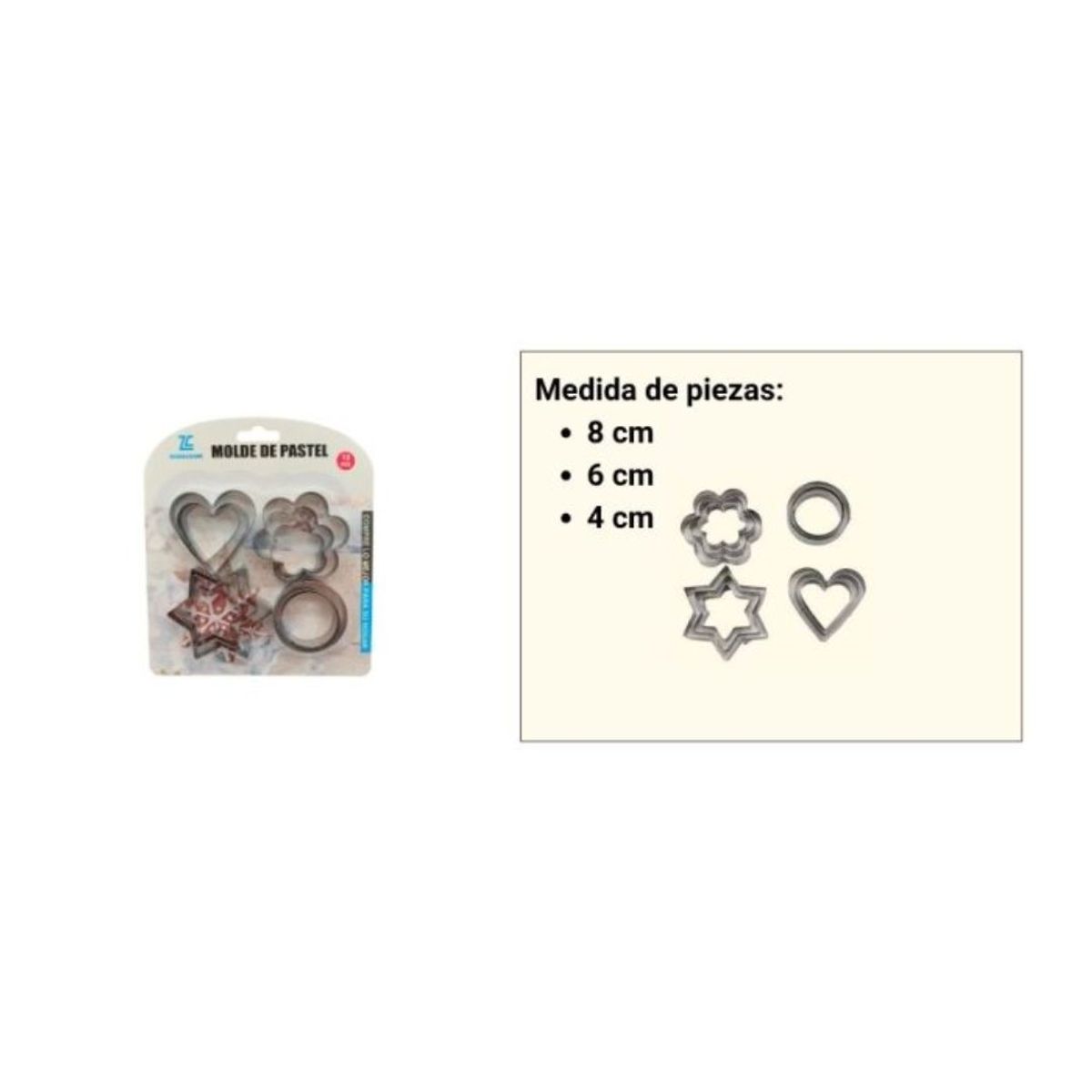 GENERICO - Set de cortadores figuras