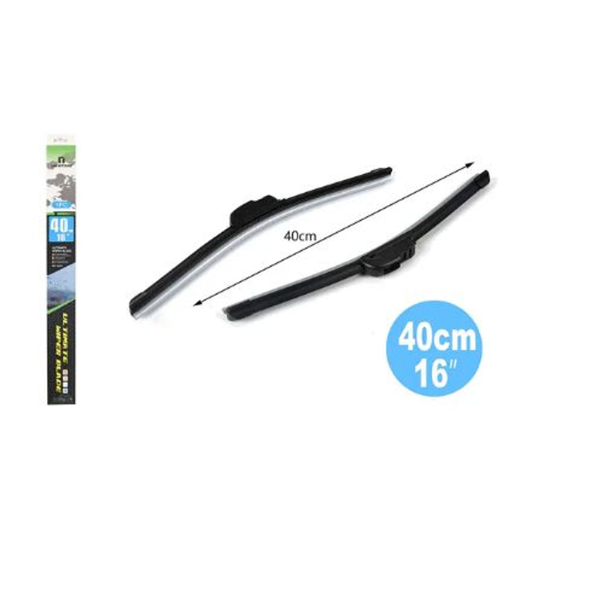 GENERICO - PLUMILLA LIMPIAPARABRISA ULTIMATE WIPER BLADE 16 40CM