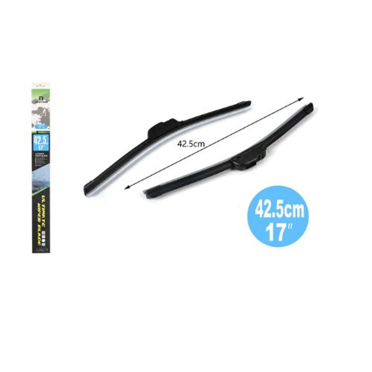 GENERICO - PLUMILLA LIMPIAPARABRISA ULTIMATE WIPER BLADE 17 42.5CM