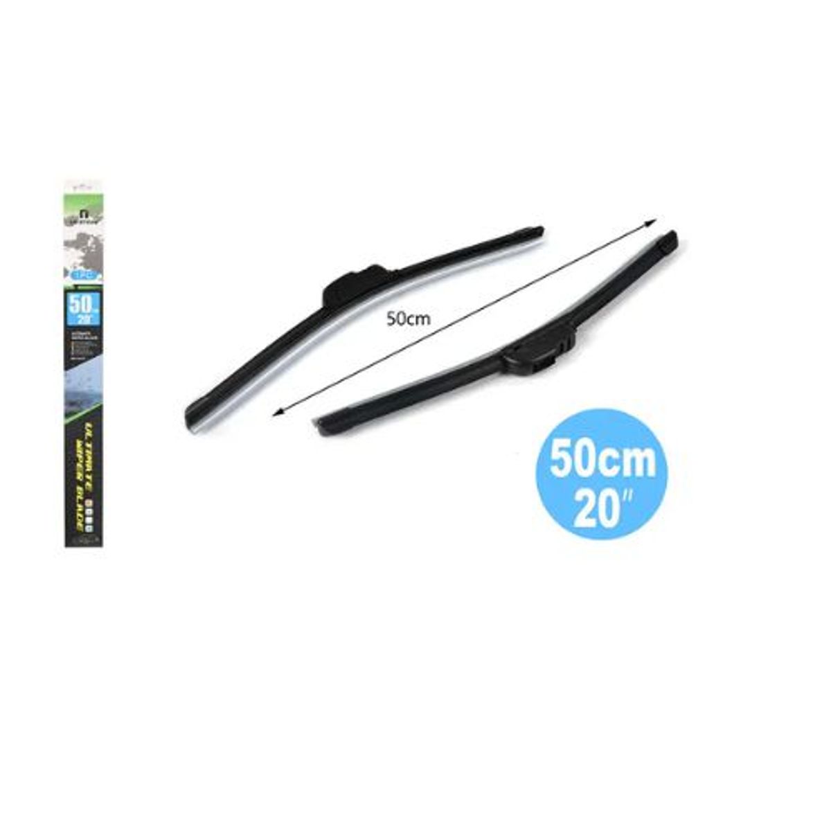 GENERICO - PLUMILLA LIMPIAPARABRISA ULTIMATE WIPER BLADE 20 50CM