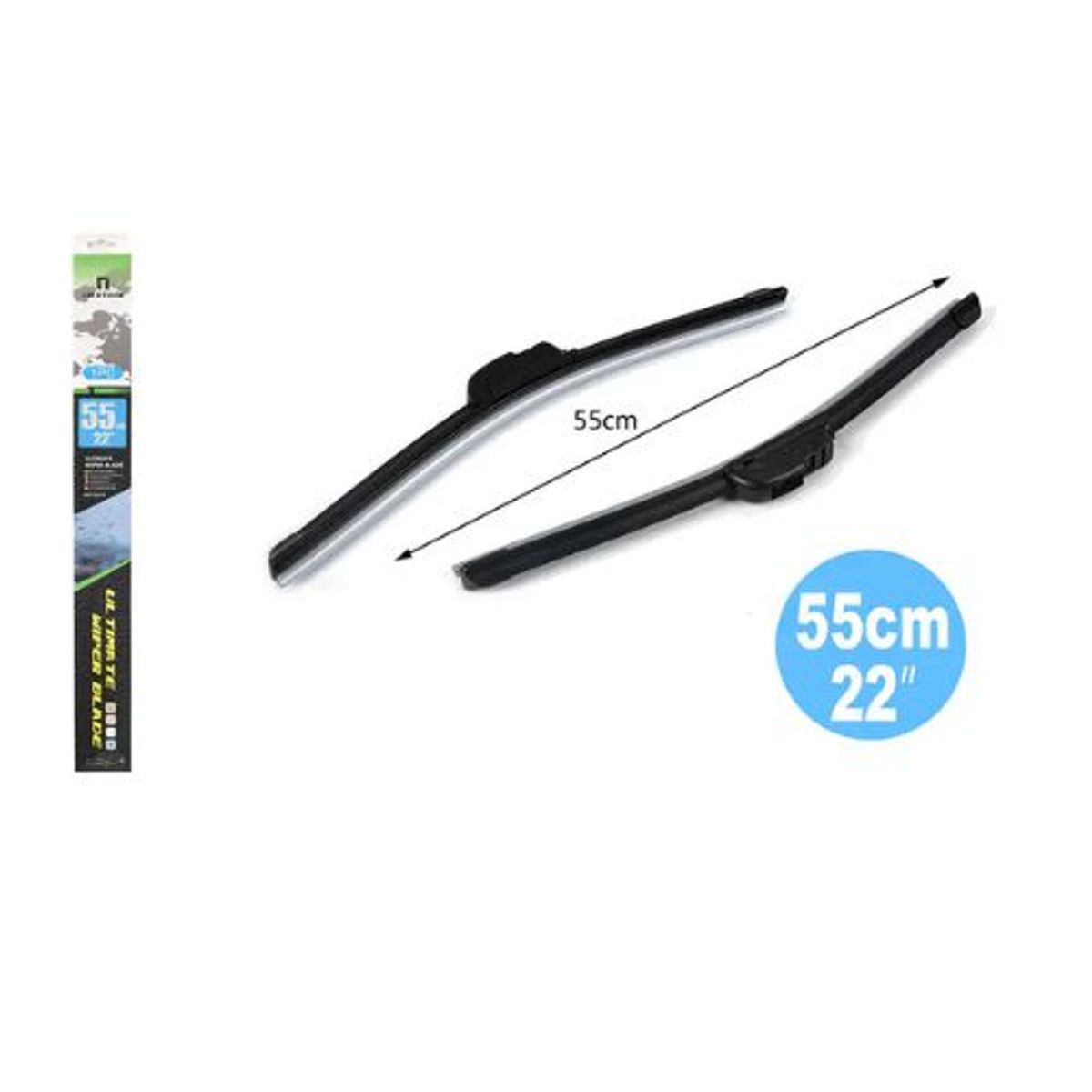GENERICO - PLUMILLA LIMPIAPARABRISA ULTIMATE WIPER BLADE 22 55CM
