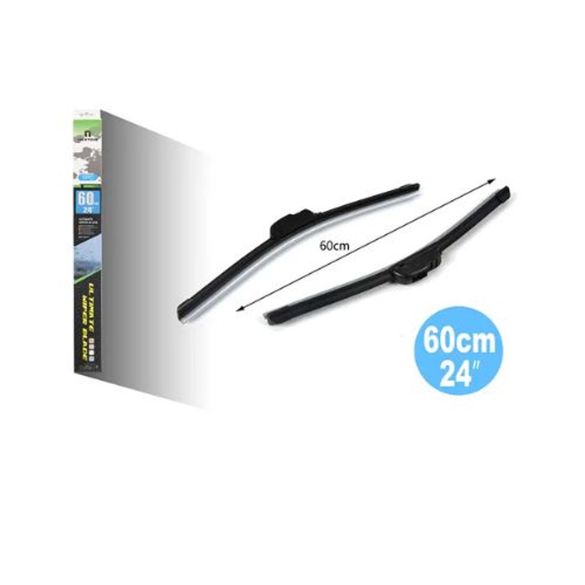 GENERICO - PLUMILLA LIMPIAPARABRISA ULTIMATE WIPER BLADE 24 60CM