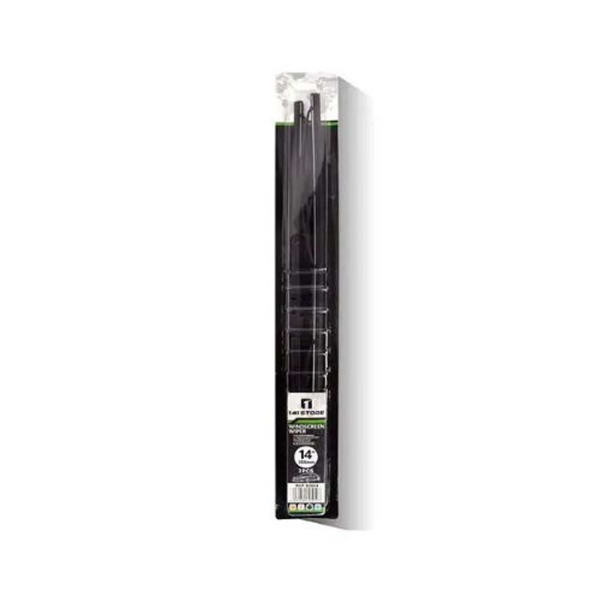 GENERICO - PACK DE 2 LIMPIAPARABRISAS TRADICIONALES 15" 38CM
