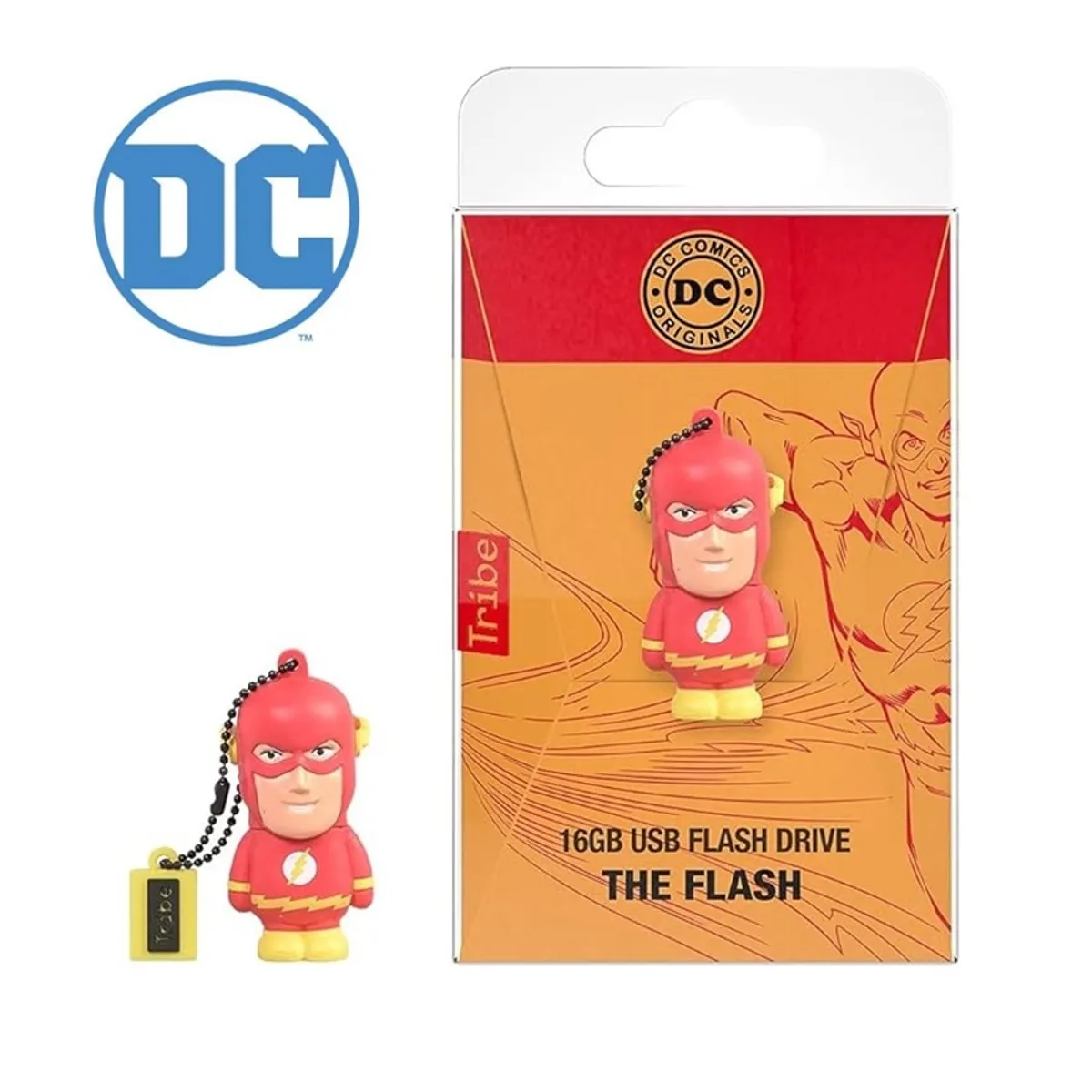 TRIBE - PENDRIVE 16GB THE FLASH DC COMICS