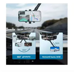 MOVI - Soporte de Télefono para Espejo Retrovisor