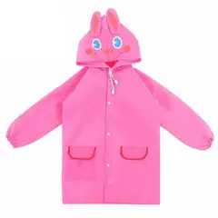 GENERICO - Capa Impermeable De Lluvia Para Niños Rosado