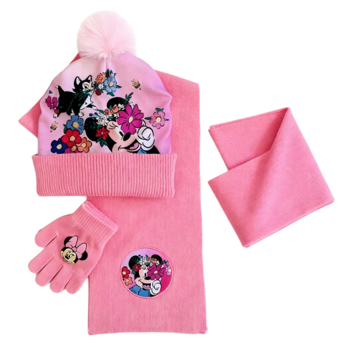 OMAS - Set Invierno Infantil Gorro + Bufanda +Guantes  Gorro Guantes Bufanda Niños