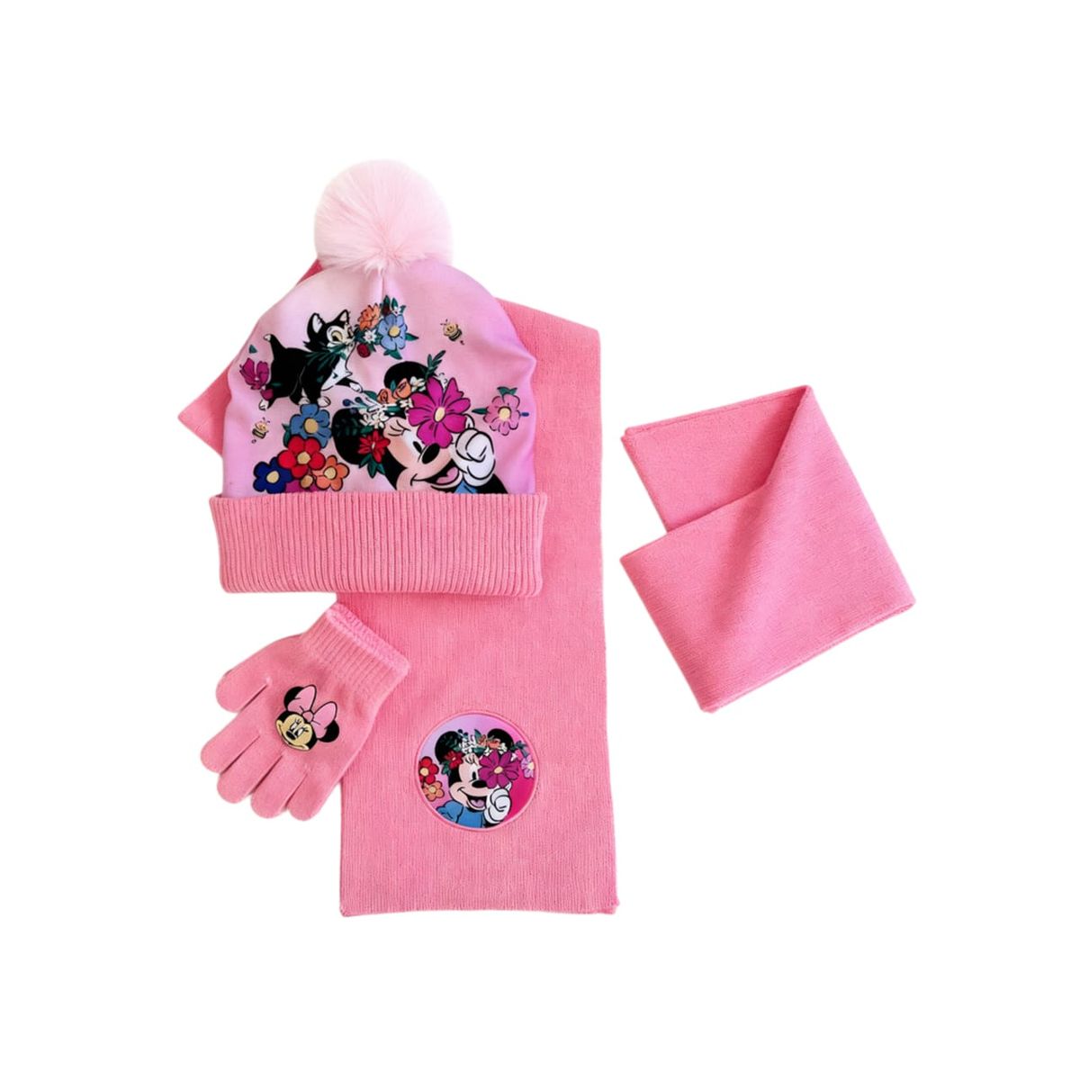 OMAS - Set Invierno Infantil Gorro + Bufanda +Guantes  Gorro Guantes Bufanda Niños