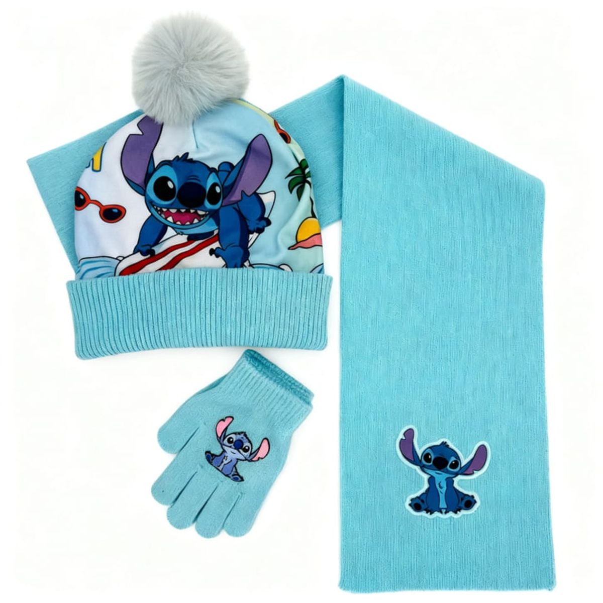 OMAS - Set Invierno Infantil Gorro + Bufanda +Guantes  Gorro Guantes Bufanda Niños