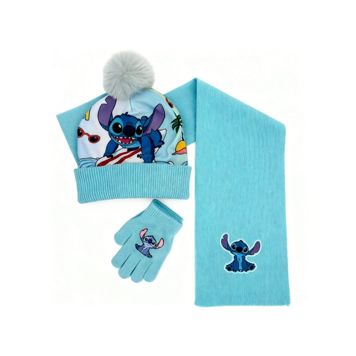 OMAS - Set Invierno Infantil Gorro + Bufanda +Guantes  Gorro Guantes Bufanda Niños