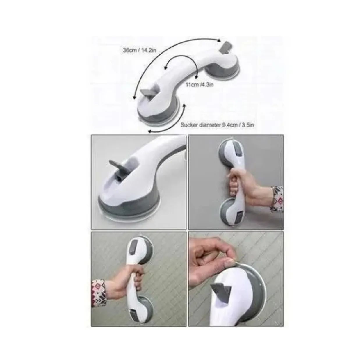 MOVI - Manilla Apoyo Baño Ducha Tina Hogar