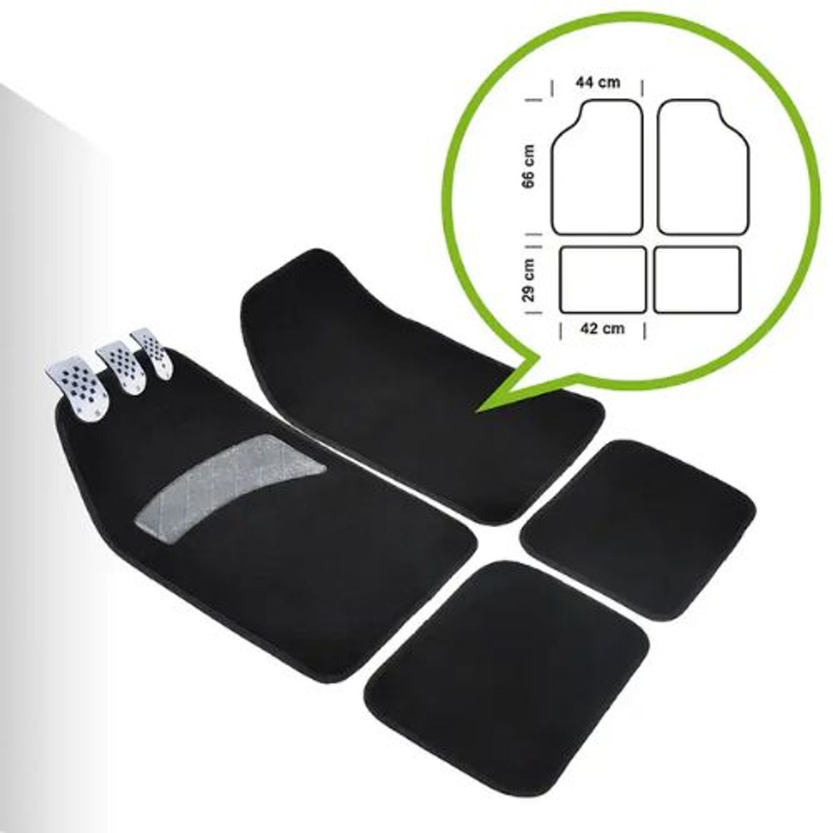 GENERICO - SET ALFOMBRAS UNIVERSALES