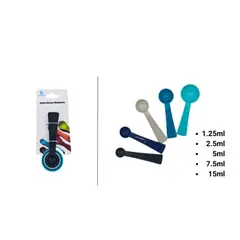 GENERICO - Cucharas medidoras 5pzs