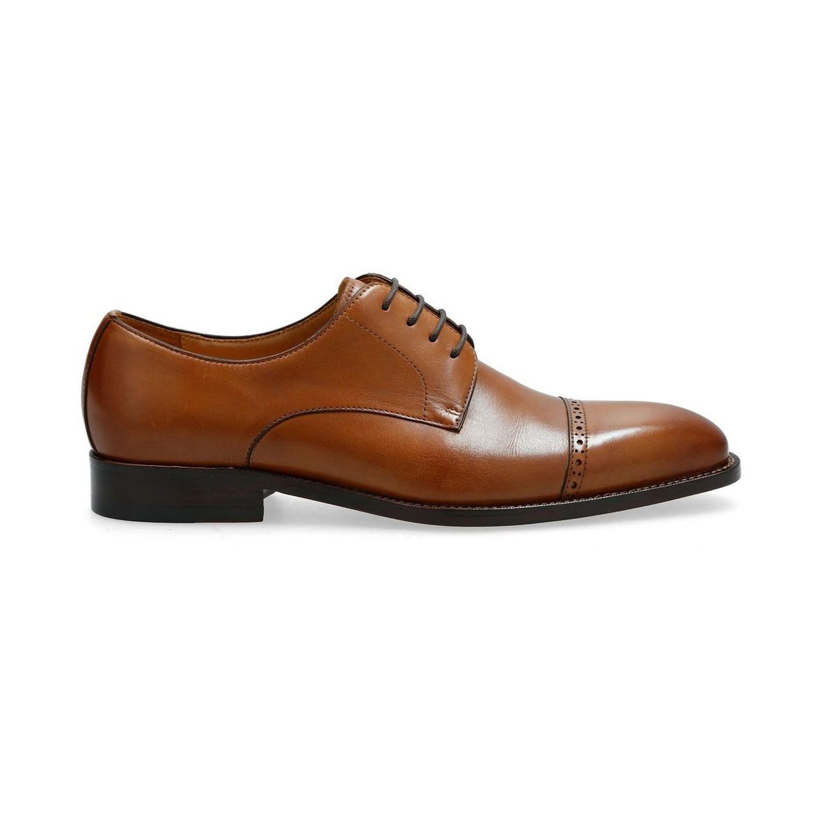 CARDINALE - Zapatos Hombre Cuero Suela Dommer-0-05-Brandy Cardinale