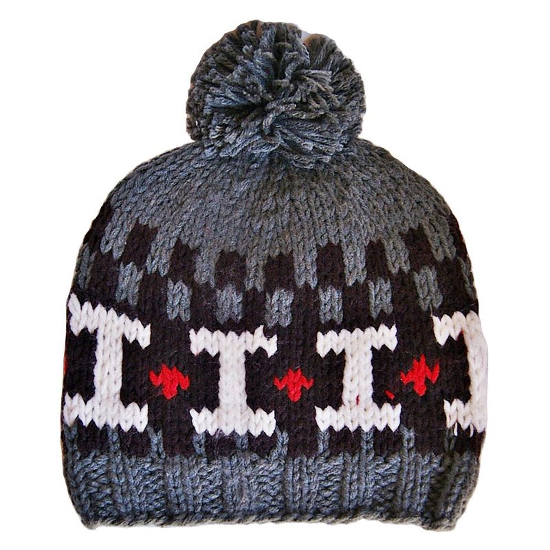 VIVAFELICIA - Gorro Tejido A Mano Fiordo Gris