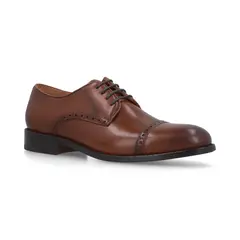 CARDINALE - Zapatos Formal Hombre Suela Cuero Fintown-0-02 Brandy