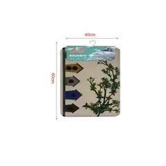 GENERICO - Alfombra Rectangular 40x60 cm Hogar