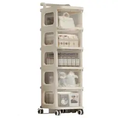 CRUSEC - Organizador Móvil Para Cocina, Baño Y Lavandería Multiuso